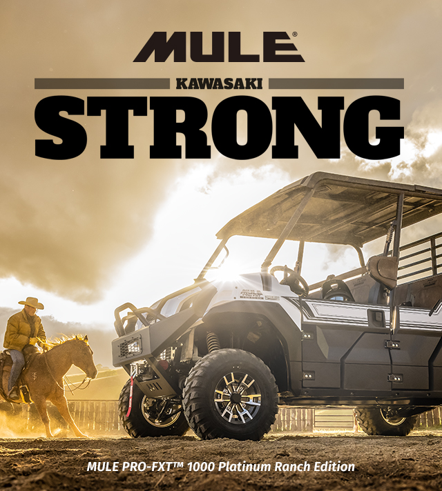 MULE FAMILY: MULE 4010 MULE PRO-FXT RANCH EDITION MULE PRO-MX EPS LE MULE PRO-MXatv EPS MULE PRO-FXR MULE SX 4X4 XC LE FI SMALL IMAGE